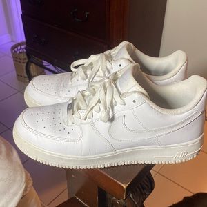 Used pair Air Force ones lol if anyone wants these 7/10 condition